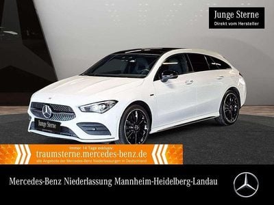 Gebraucht Mercedes CLA250e AMG 160 PS (117 kW) 2021 Digitalweiß Limousine