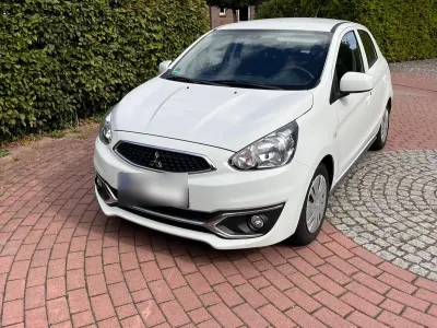Gebraucht Mitsubishi Space Star 71 PS (52 kW) 2017 Weiß Kleinwagen