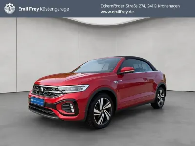 Używany VW T-Roc Cabriolet R-line 150 KM (110 kW) 2022 Czerwony Kabriolet