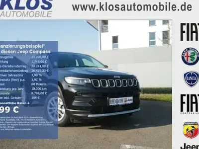 Gebraucht Jeep Compass Altitude 131 PS (96 kW) 2024 Schwarz SUV