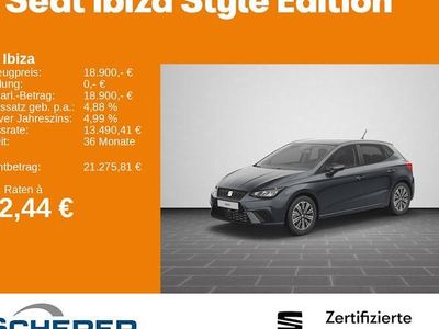 Gebraucht Seat Ibiza Style 116 PS (85 kW) 2024 Magnetic grau metallic (metallic) Kleinwagen