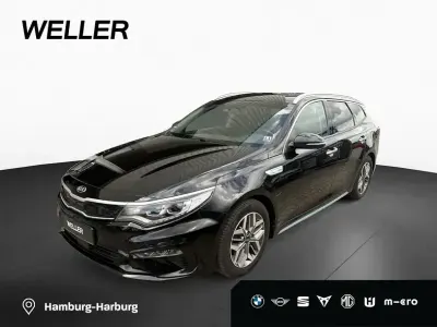 Gebraucht Kia Optima Hybrid Spirit 154 PS (113 kW) 2019 Schwarz Limousine