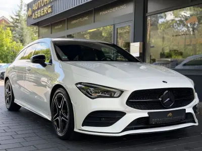 Gebraucht Mercedes CLA200 Shooting Brake AMG 163 PS (119 kW) 2021 Weiß Kombi