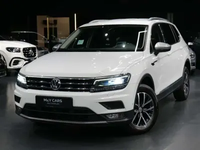 Gebraucht VW Tiguan Allspace Comfortline 150 PS (110 kW) 2021 Weiß SUV