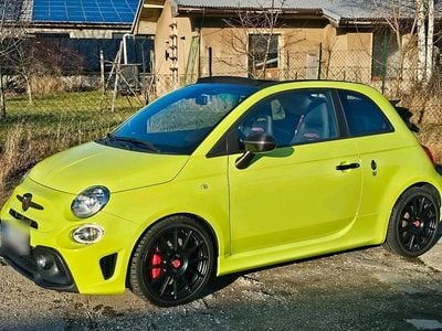 Usata Fiat 500 Abarth 180 CV (132 kW) 2020 Verde Cabrio