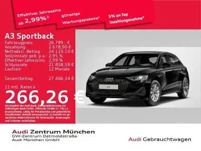Gebraucht Audi A3 Ambiente 116 PS (85 kW) 2025 Brillantschwarz Limousine