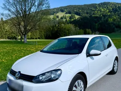 Brugt VW Golf VI Style 105 HK (77 kW) 2011 Hvid Hatchback