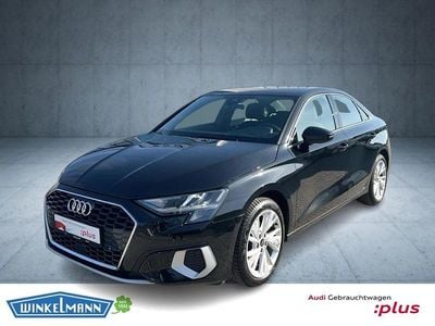 Gebraucht Audi A3 Advanced 110 PS (80 kW) 2022 Schwarz Limousine