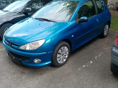 Gebraucht Peugeot 206 66 PS (48 kW) 2007 Blau Coupé