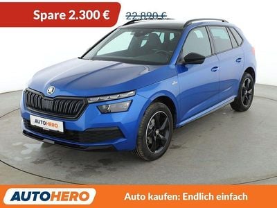 Gebraucht Skoda Kamiq Monte Carlo 150 PS (110 kW) 2022 Blau SUV