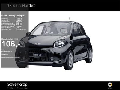 Gebraucht Smart ForFour Electric Drive Passion Exclusive 60 kW (82 PS) 2022 Schwarz Limousine
