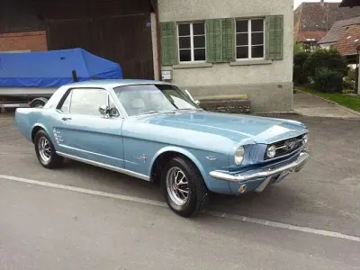 Gebraucht Ford Mustang 340 PS (250 kW) 1966 Blau metallic Limousine