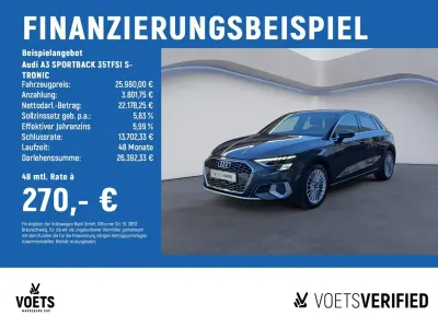 Gebraucht Audi A3 Advanced 150 PS (110 kW) 2022 Manhattangrau metallic Limousine