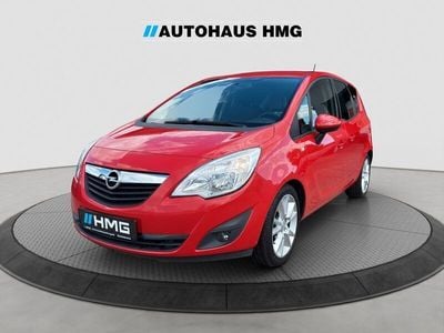 Gebraucht Opel Meriva Design Edition 101 PS (74 kW) 2012 Rot Van / Kleinbus