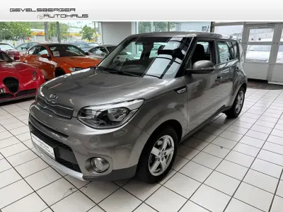Gebraucht Kia Soul Edition 7 132 PS (97 kW) 2017 Titaniumsilber met. SUV