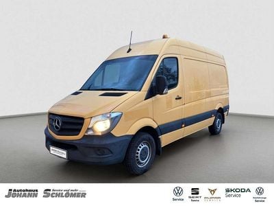 Ravennagelb Gebraucht 2017 Mercedes Sprinter Van | 12.900 € (Guter Preis)