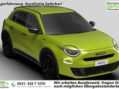 Neu Fiat 600 Sport 145 PS (106 kW) 2026 Acid grün metallic SUV