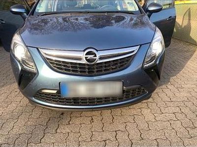 Gebraucht Opel Zafira Tourer 136 PS (100 kW) 2014 Blau Van / Kleinbus