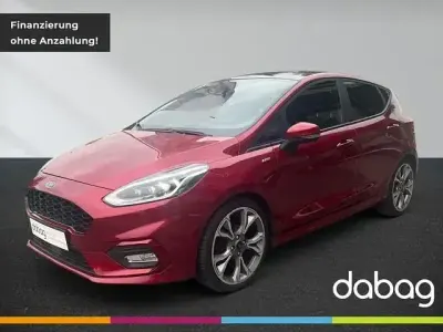 Brugt Ford Fiesta ST-Line 101 HK (74 kW) 2018 Rød Sedan