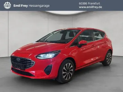 Gebraucht Ford Fiesta Titanium 101 PS (74 kW) 2022 Rot Kleinwagen