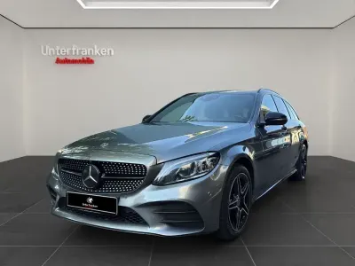 Gebraucht Mercedes C220 AMG line 194 PS (142 kW) 2019 Grau Limousine