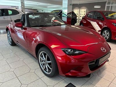 Neu Mazda MX5 Exclusive-Line 132 PS (97 kW) 2025 Rot Cabrio