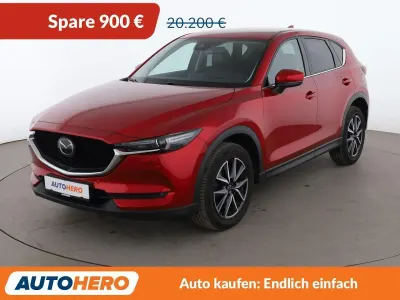 Gebraucht Mazda CX-5 Sports-Line 160 PS (117 kW) 2017 Rot SUV