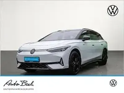 Gebraucht VW ID.7 250 kW (340 PS) 2025 Weiß (gletscherweiß metallic/schwarz) Kombi