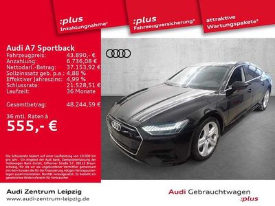 Gebraucht Audi A7 Business 286 PS (210 kW) 2021 Schwarz Limousine
