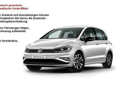 Gebraucht VW Golf Sportsvan IQ Drive 131 PS (96 kW) 2019 Tungsten silver metallic Van / Kleinbus