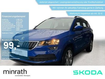 Gebraucht Skoda Karoq Style 150 PS (110 kW) 2021 Blau SUV