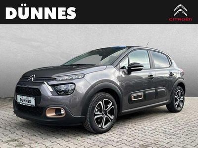 Gebraucht Citroën C3 PureTech 110 PS (80 kW) 2023 Grau (platinumgrau) Kleinwagen