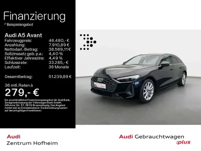 Gebraucht Audi A5 Sport 204 PS (150 kW) 2025 Mythosschwarz metallic Kombi