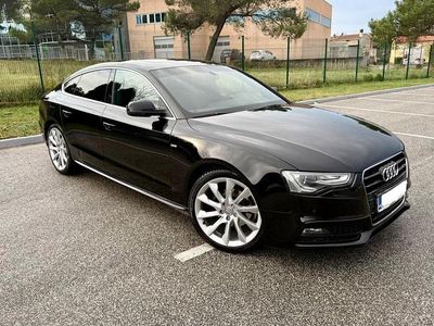 Gebraucht Audi A5 Sportback S-Line 190 PS (139 kW) 2016 Schwarz Kleinwagen