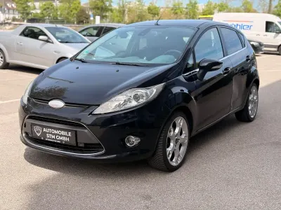Gebraucht Ford Fiesta Titanium 120 PS (88 kW) 2009 Schwarz Limousine
