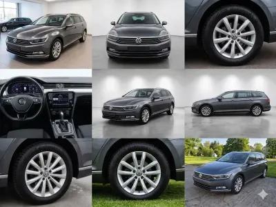 Brugt VW Passat R-line 190 HK (139 kW) 2017 Grå Sedan