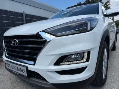 Gebraucht Hyundai Tucson Premium 177 PS (130 kW) 2020 Weiß SUV
