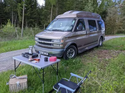 Gebraucht Chevrolet Express 250 PS (183 kW) 2000 Braun Van / Kleinbus