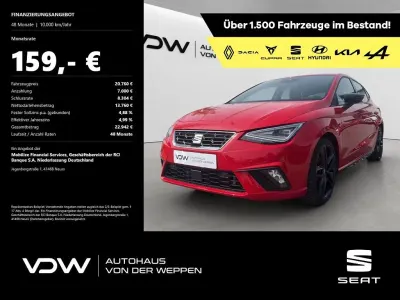 Gebraucht Seat Ibiza Black Edition 150 PS (110 kW) 2023 Rot Kleinwagen