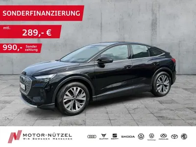 Gebraucht Audi Q4 Sportback e-tron Advanced Plus 125 kW (170 PS) 2023 Mythosschwarz metallic SUV
