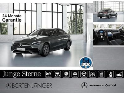 Grau Gebraucht 2025 Mercedes C200 Advanced Plus Limousine | 39.998 € (Fairer Preis)