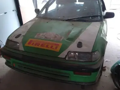 Gebraucht Honda Civic 110 PS (80 kW) 1989 Grün Kleinwagen