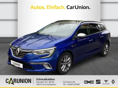 Gebraucht Renault Mégane GrandTour GT-Line 131 PS (96 kW) 2017 Stahlblau Kombi