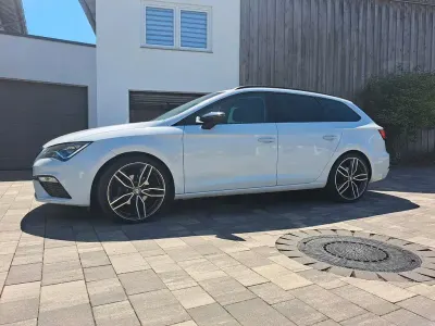 Usata Seat Leon ST FR 150 CV (110 kW) 2017 Bianco Station wagon