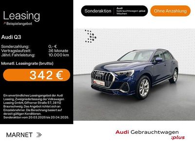 Gebraucht Audi Q3 S-Line 150 PS (110 kW) 2025 Navarrablau metallic SUV
