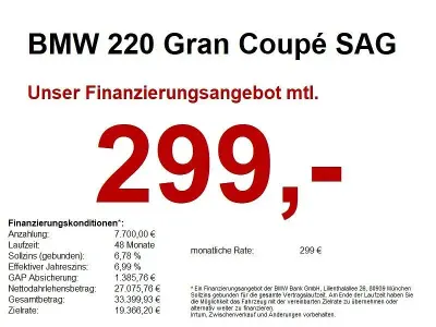 Gebraucht BMW 220 M Sport 156 PS (114 kW) 2025 Schwarz Coupé