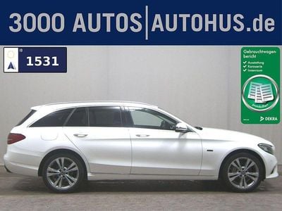 Usata Mercedes C300e Avantgarde 306 CV (225 kW) 2021 Bianco Station wagon