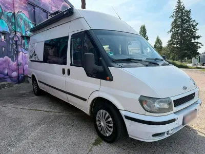 Gebraucht Ford Transit 125 PS (91 kW) 2003 Weiß Van