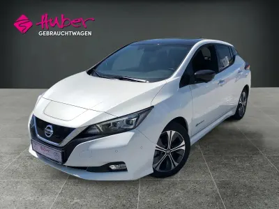Używany Nissan Leaf Tekna 110 kW (150 KM) 2019 Biały Hatchback