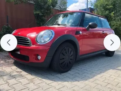 Begagnad Mini ONE 75 HK (55 kW) 2009 Röd Halvkombi